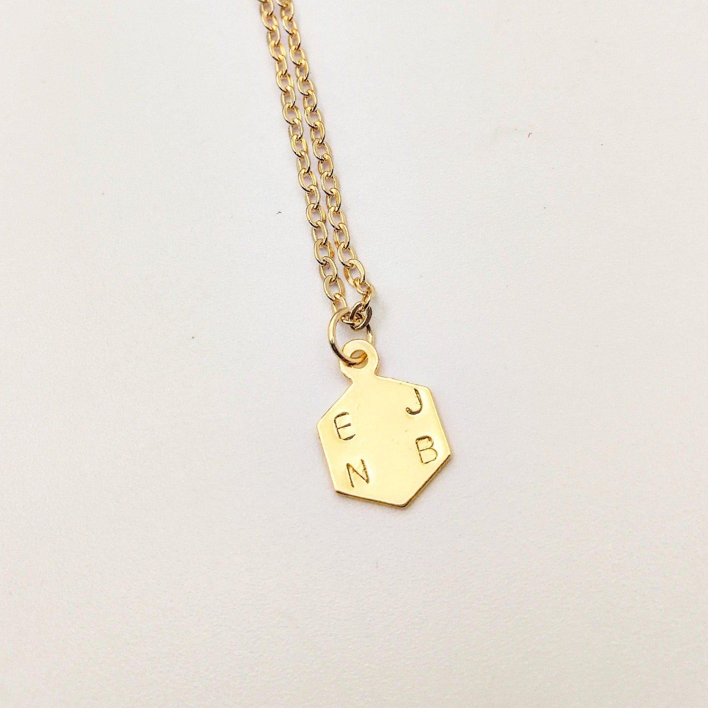 ketting met 4 initialen