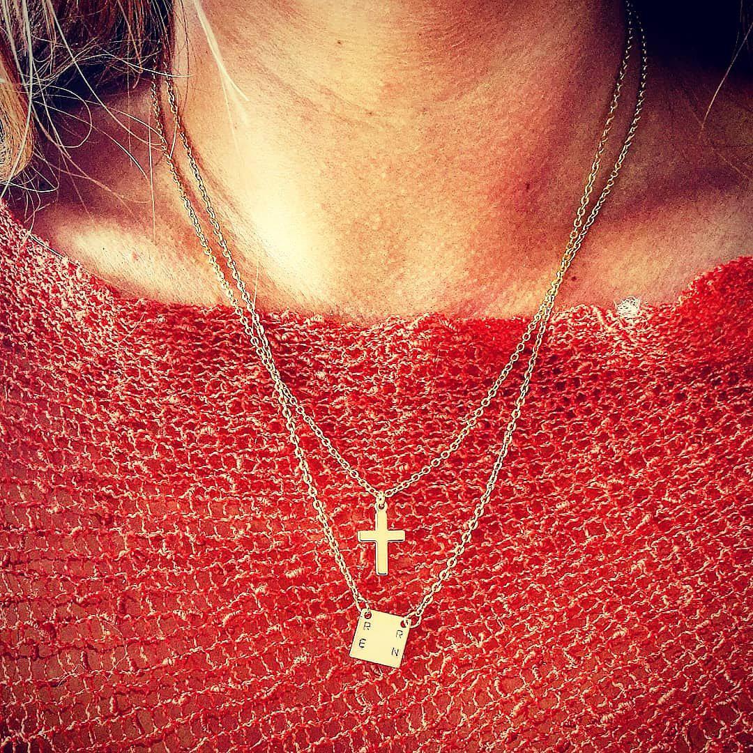 ketting met 4 initialen