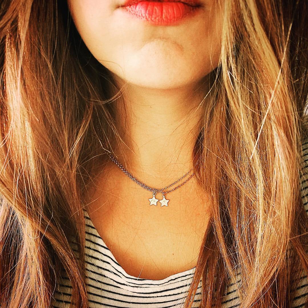 initiaal ketting - sieraden lux & luz