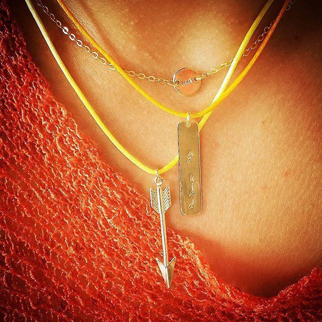 boho pijl ketting - sieraden lux & luz