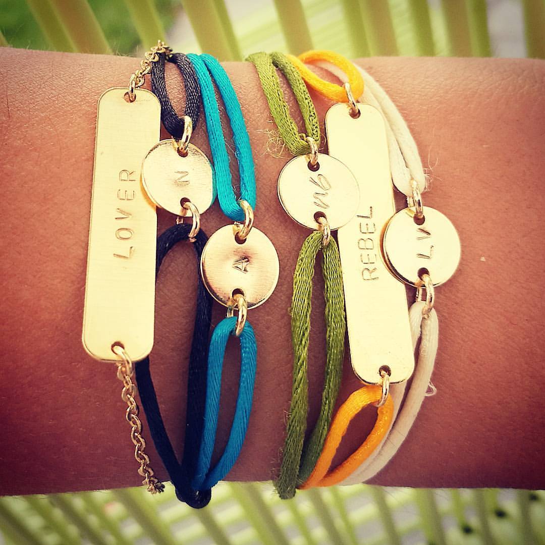 initiaal armband 