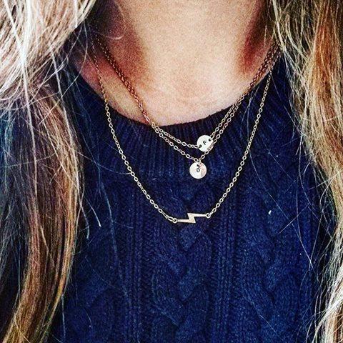 original initials ketting