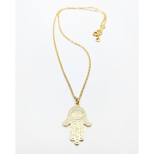 hamsa hand ketting - lux & luz