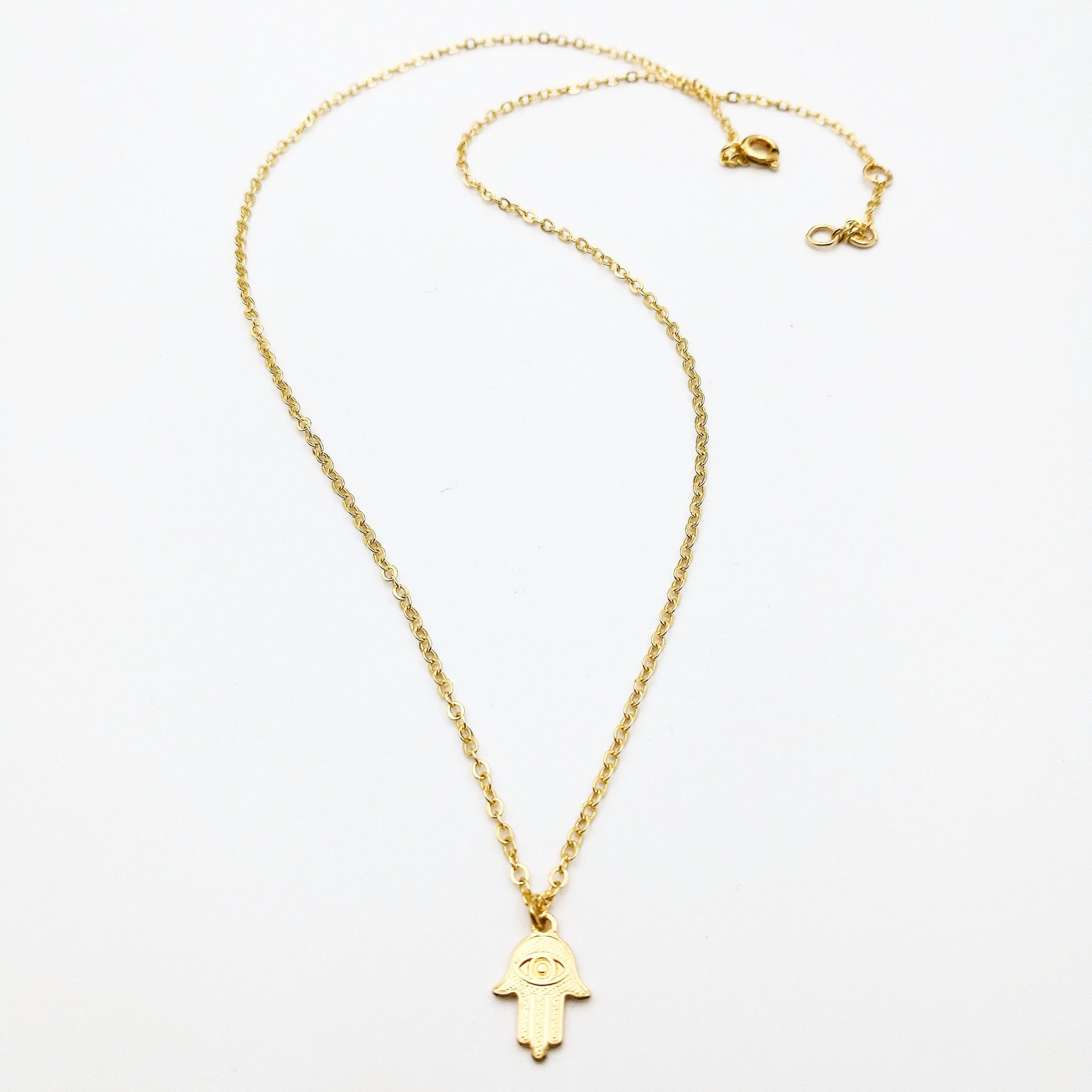 boho hamsa hand ketting - sieraden lux & luz