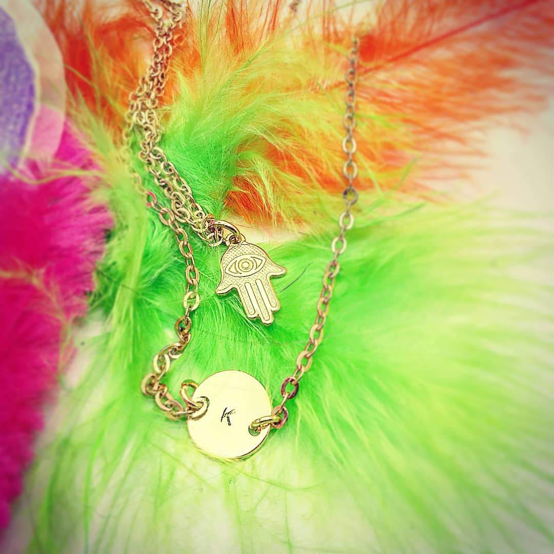 ketting met hamsa hand