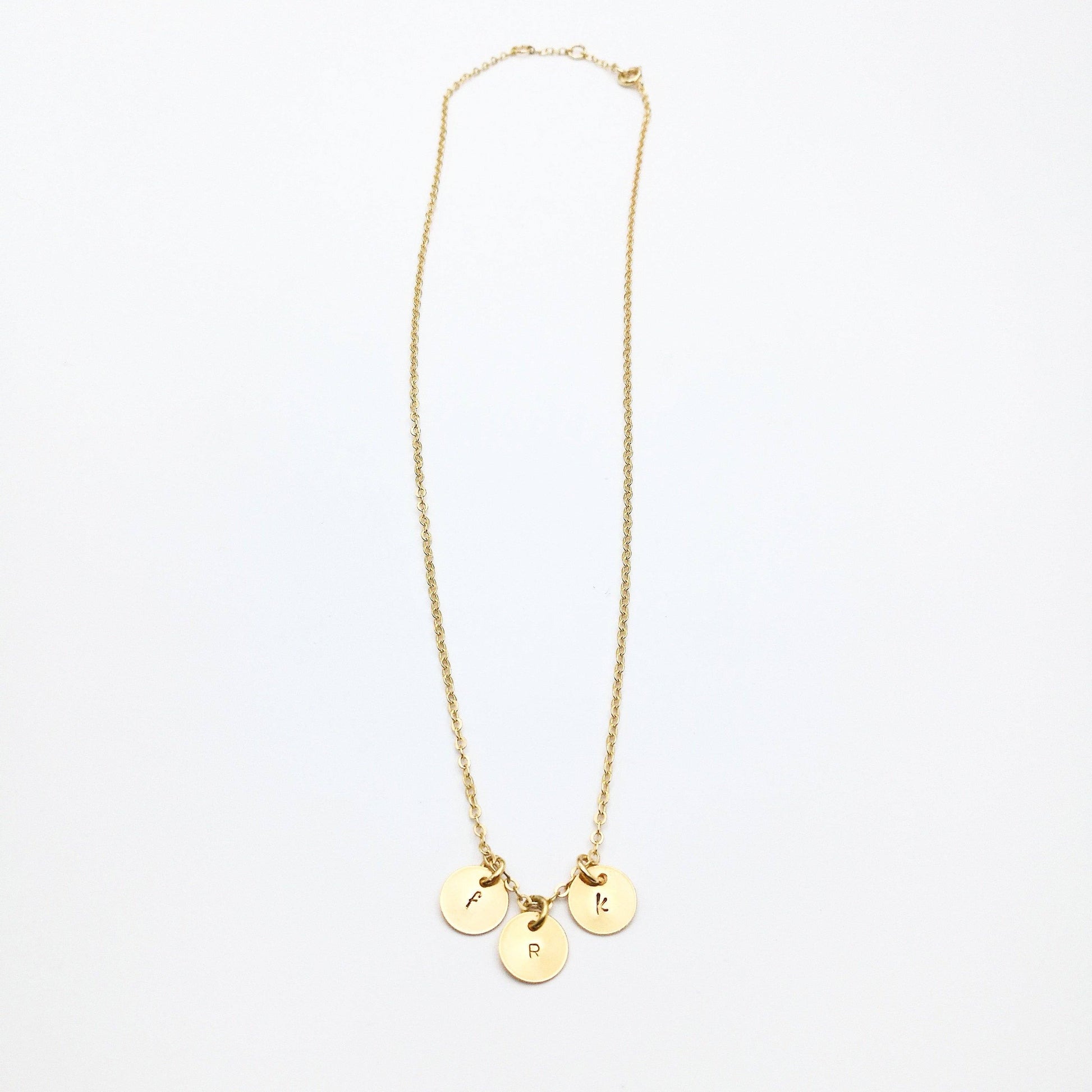 initialen ketting
