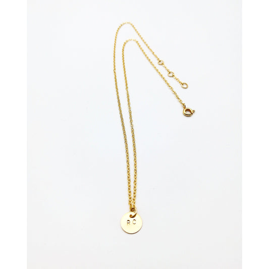 initialen ketting 